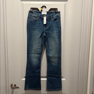 Current/Elliott Flare Jeans in Medium Blue Wash | Sz 25